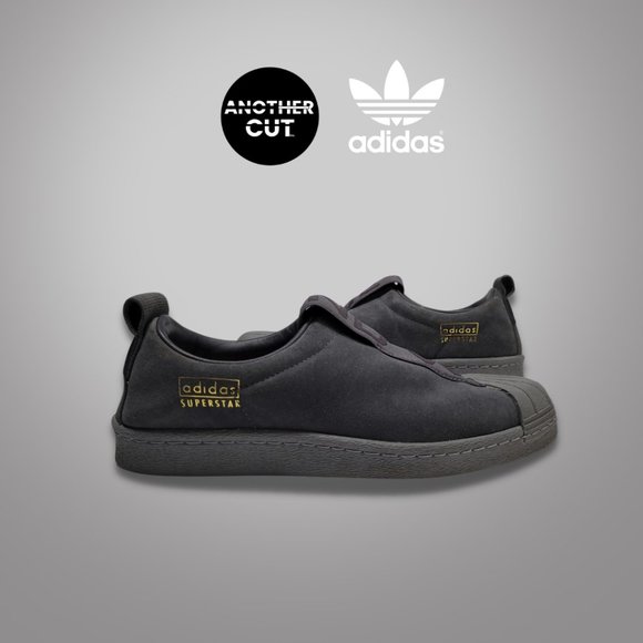 ADIDAS SUPERSTAR BW35 SLIP ON LEATHER - Picture 2 of 4